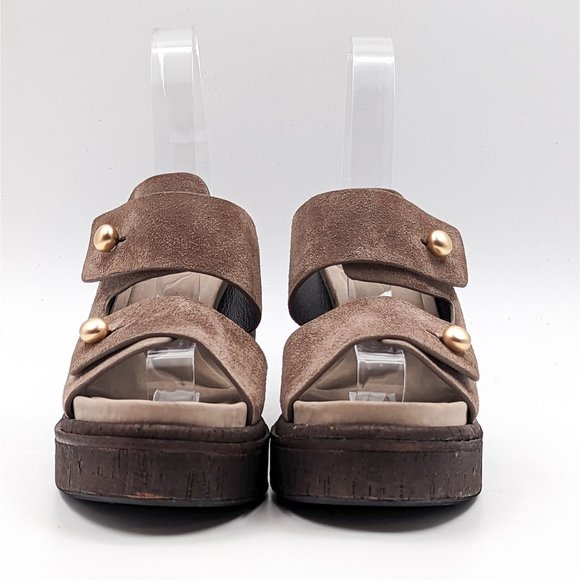 Rag&Bone Women Sommer Platform Wedge Slide Sandals size 7.5US EUR 37.5 - Picture 2 of 12